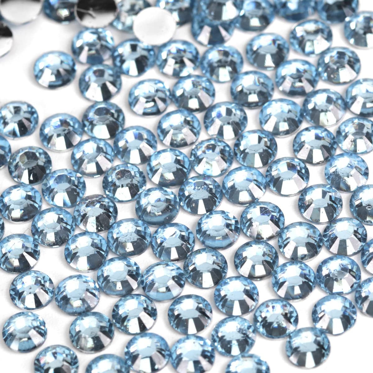 1000pcs 4mm Flat Back Non-Stick Rhinestone Crystal Diamantes Nail Art & Craft Scrapbooking Embellishments 90 Available Colours (4mm, AB Clear #A13) — view 53