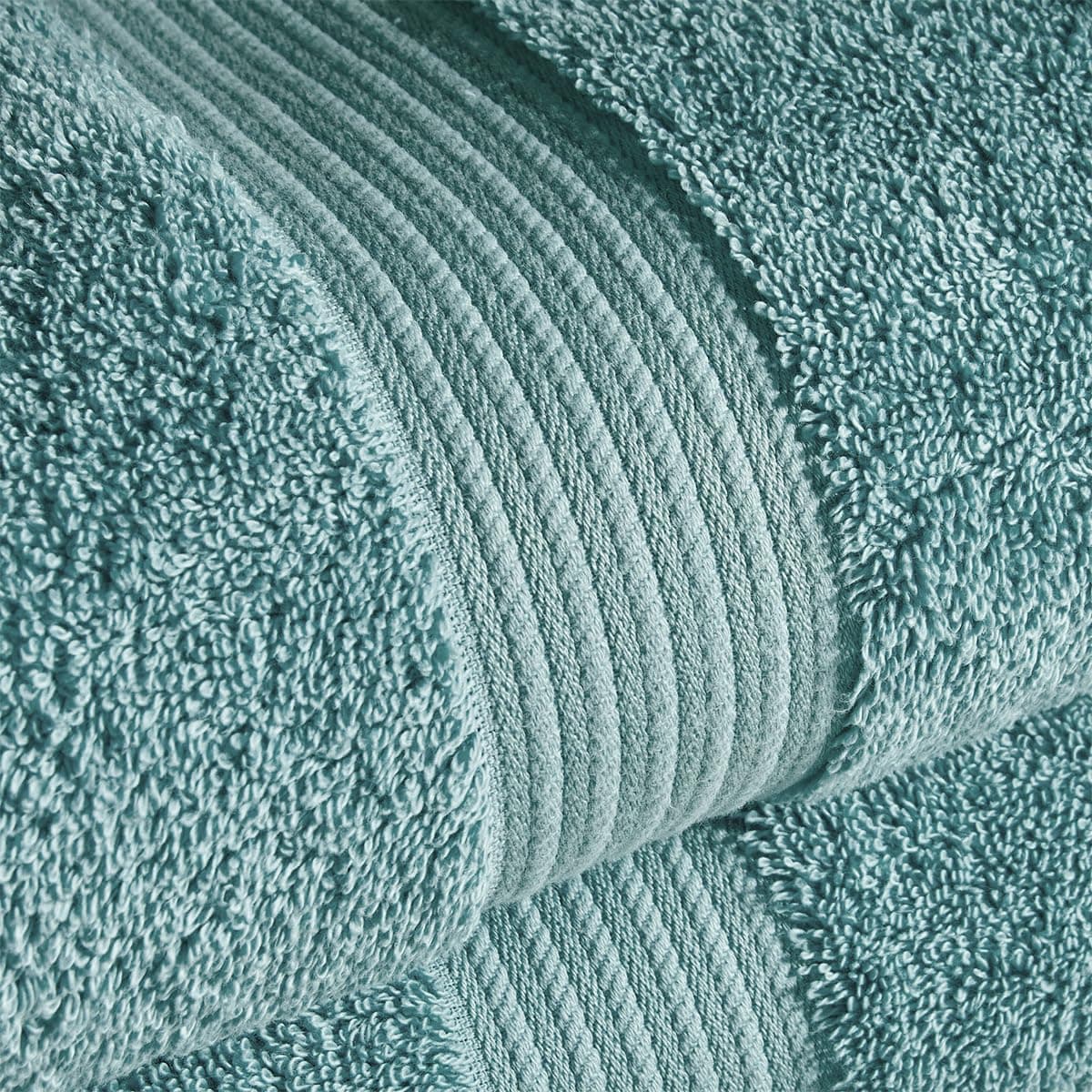 Christy Supreme Hygro 2 Hand Towels Set | Mineral Blue | 100% Luxury Supima Cotton | Ultra Soft | Super Absorbent | 650GSM | Plush and Long Lasting — view 3