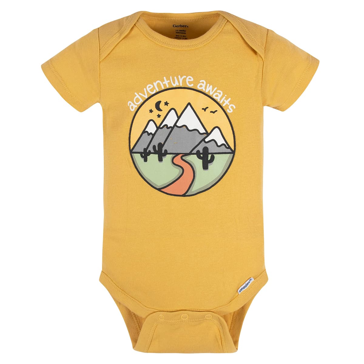 Gerber 8-pack Short Sleeve Onesies Bodysuits Juego de camiseta para bebés Unisex bebé (Pack de 8) — view 3
