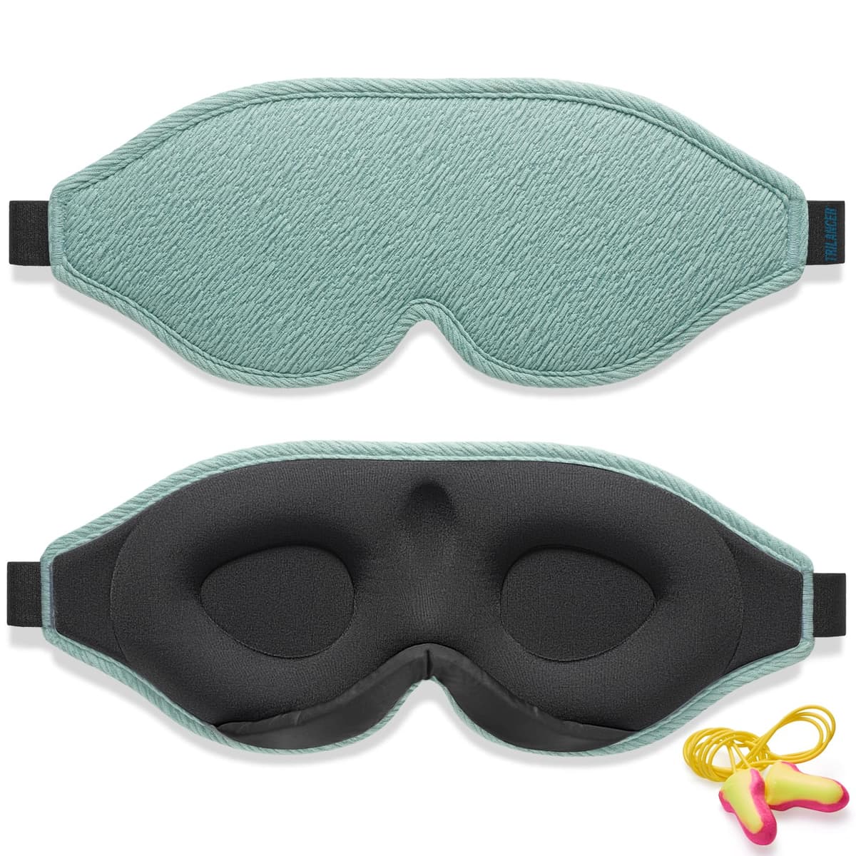 Antifaz para Dormir Innovador para Hombres y Mujeres, Máscara con Diseño que Bloquea la luz y la Claridad al 99.99%, para Dormir, Tomar una Siesta, Meditar, Descansar bien y Viajar（Azul） — view 13