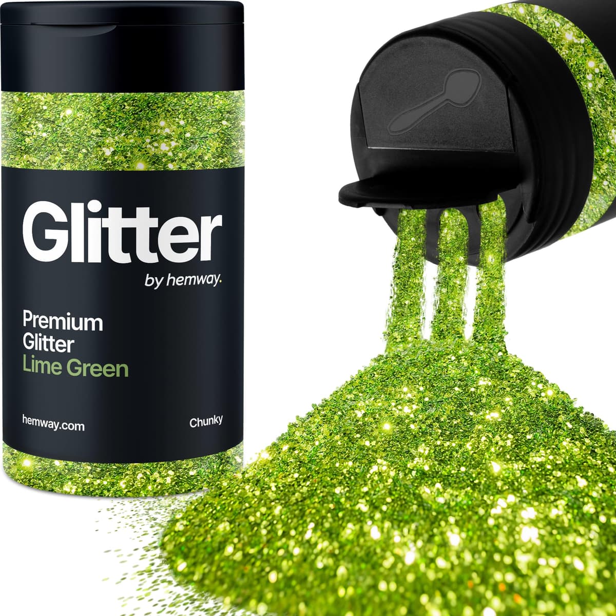 Light Rose Gold Glitter Shaker, 130g Ultrafine Glitter, Crafts 1/128" Metallic Flake Light Rose Gold Sequins, Resin & Epoxy Crafts, Decorating, Halloween, Christmas Nail, Face, Hemway — view 15