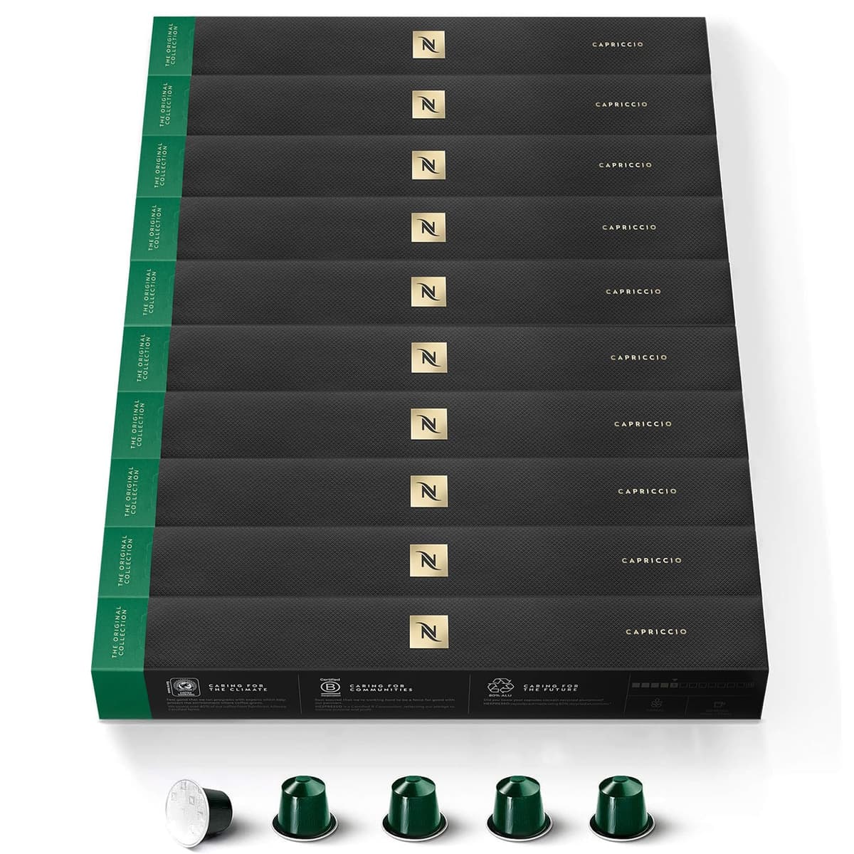 Nespresso Vertuo Double Espresso Selection Long Expiry Coffee Pods Capsules Chiaro Scuro 20 Pods 2 Sleeves — view 27