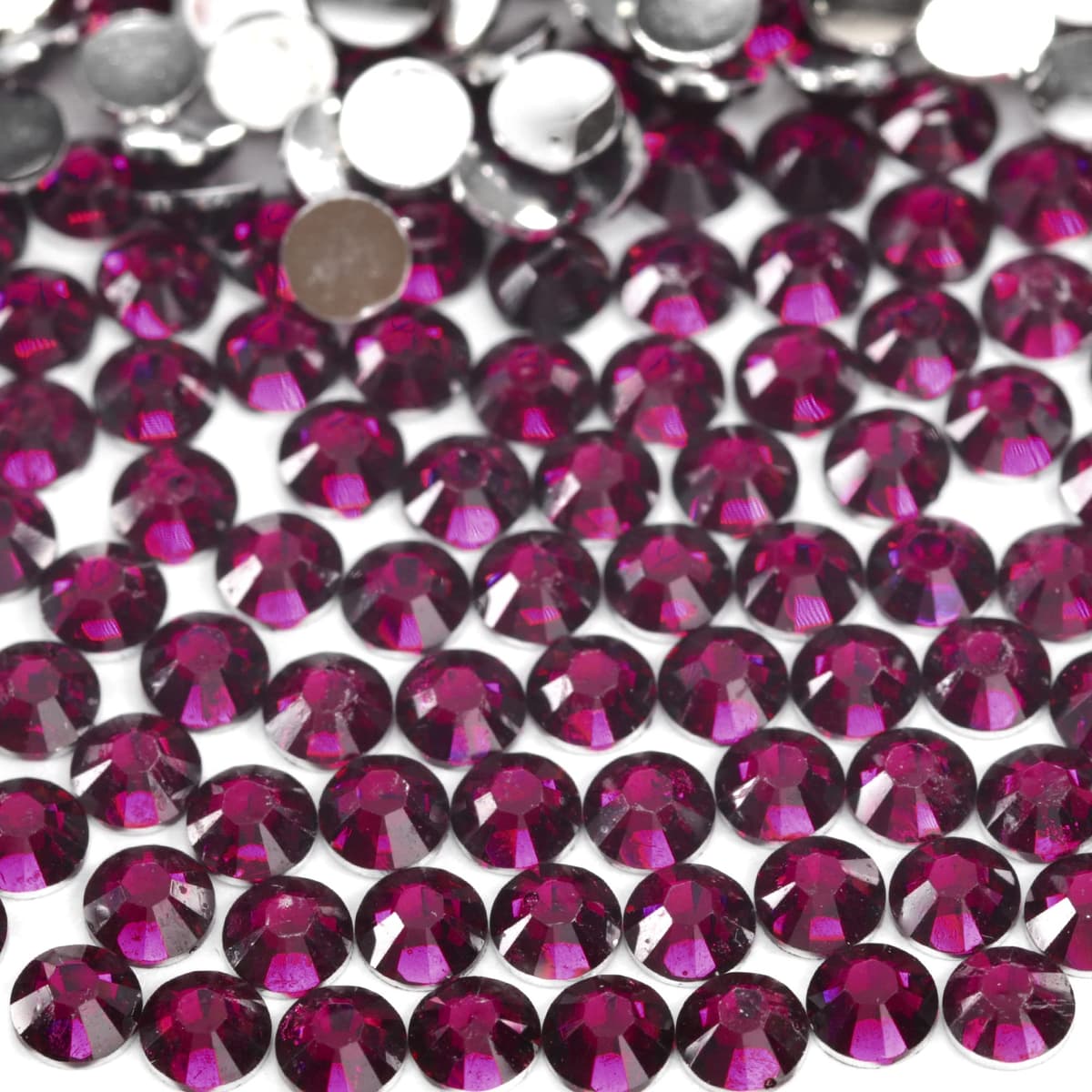 1000pcs 4mm Flat Back Non-Stick Rhinestone Crystal Diamantes Nail Art & Craft Scrapbooking Embellishments 90 Available Colours (4mm, AB Clear #A13) — view 28