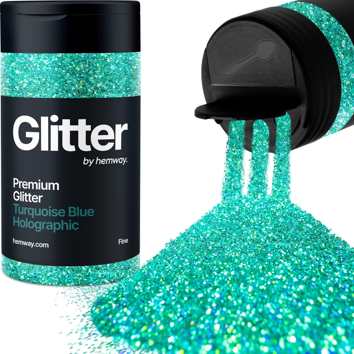 Light Rose Gold Glitter Shaker, 130g Ultrafine Glitter, Crafts 1/128" Metallic Flake Light Rose Gold Sequins, Resin & Epoxy Crafts, Decorating, Halloween, Christmas Nail, Face, Hemway — view 118