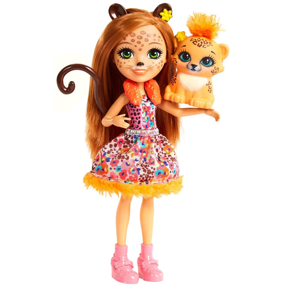 Enchantimals Muñeca Redward Rooster con Mascota Cluck (Mattel GJX39) — view 15
