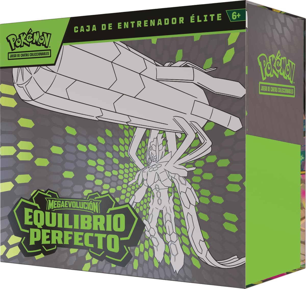 Pokémon: Caja de Entrenador Élite de Megaevolución-Equilibrio JCC Pokémon (1 Carta de promoción con ilustración expandida, 9 Sobres de Mejora y Accesorios prémium) — view 3