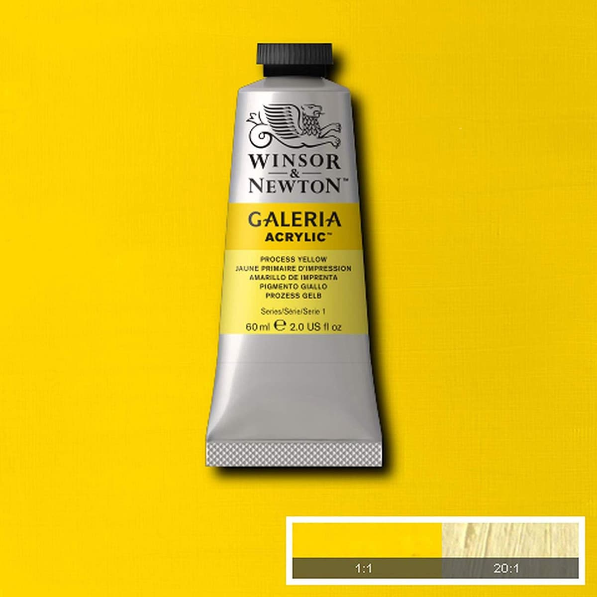 Winsor & Newton Galería - Pintura Acrílica , 500 ml, Verde (Deep Turquoise) — view 30
