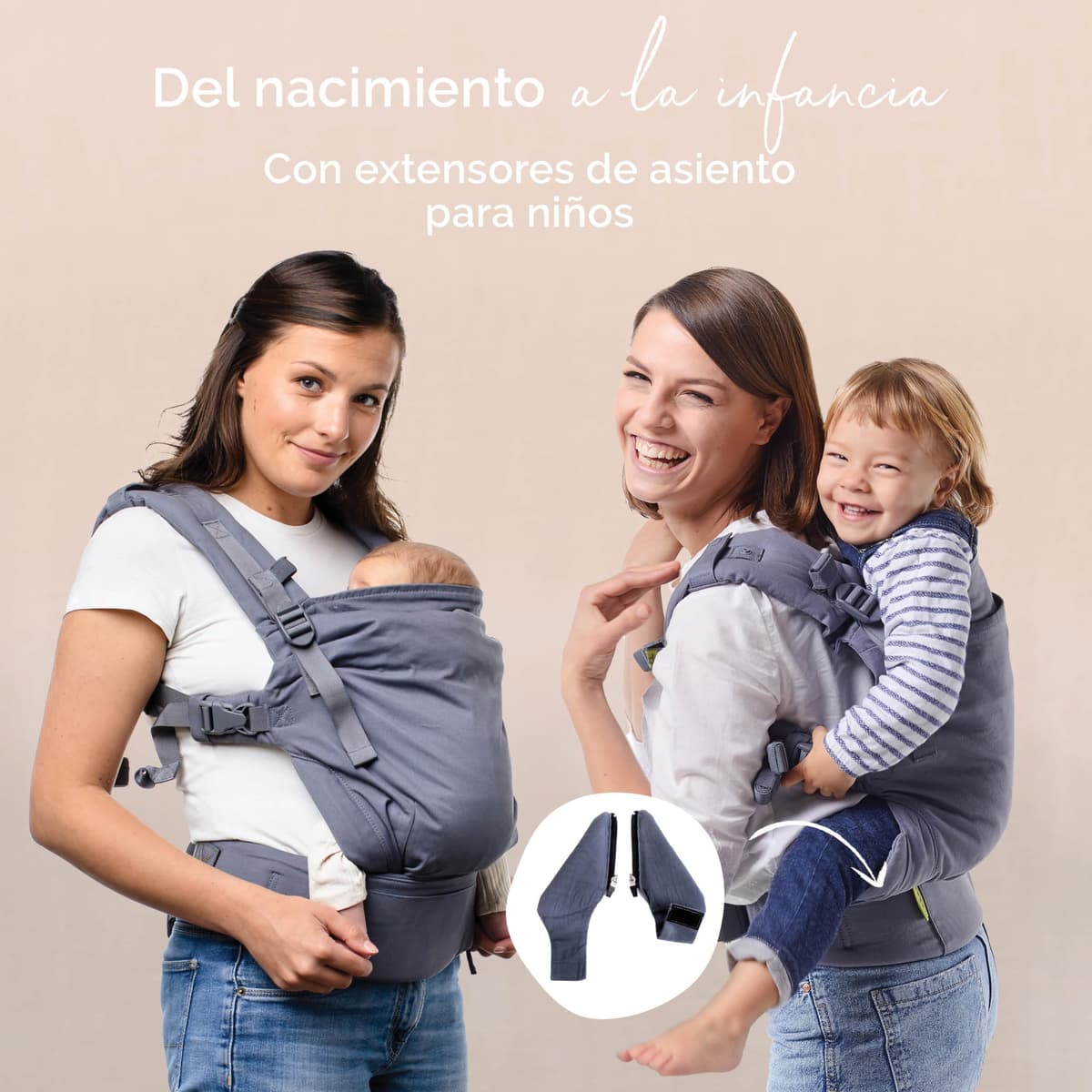 Mochila Evolutiva Portabebé Boba X Yucca — view 3