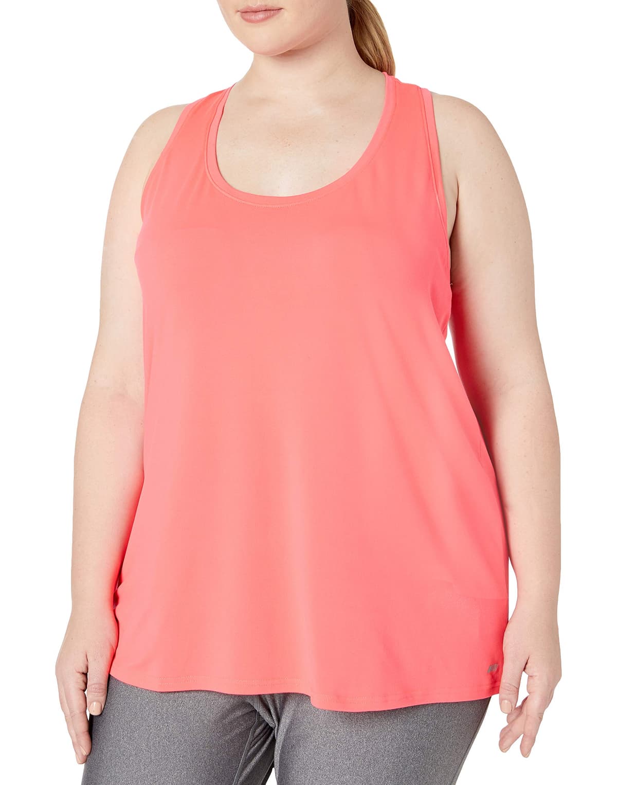 Amazon Essentials Top Deportivo Elástico de Entrenamiento, Secado Rápido y Espalda Nadadora (Tallas Grandes) Mujer, Paquetes Múltiples — view 24
