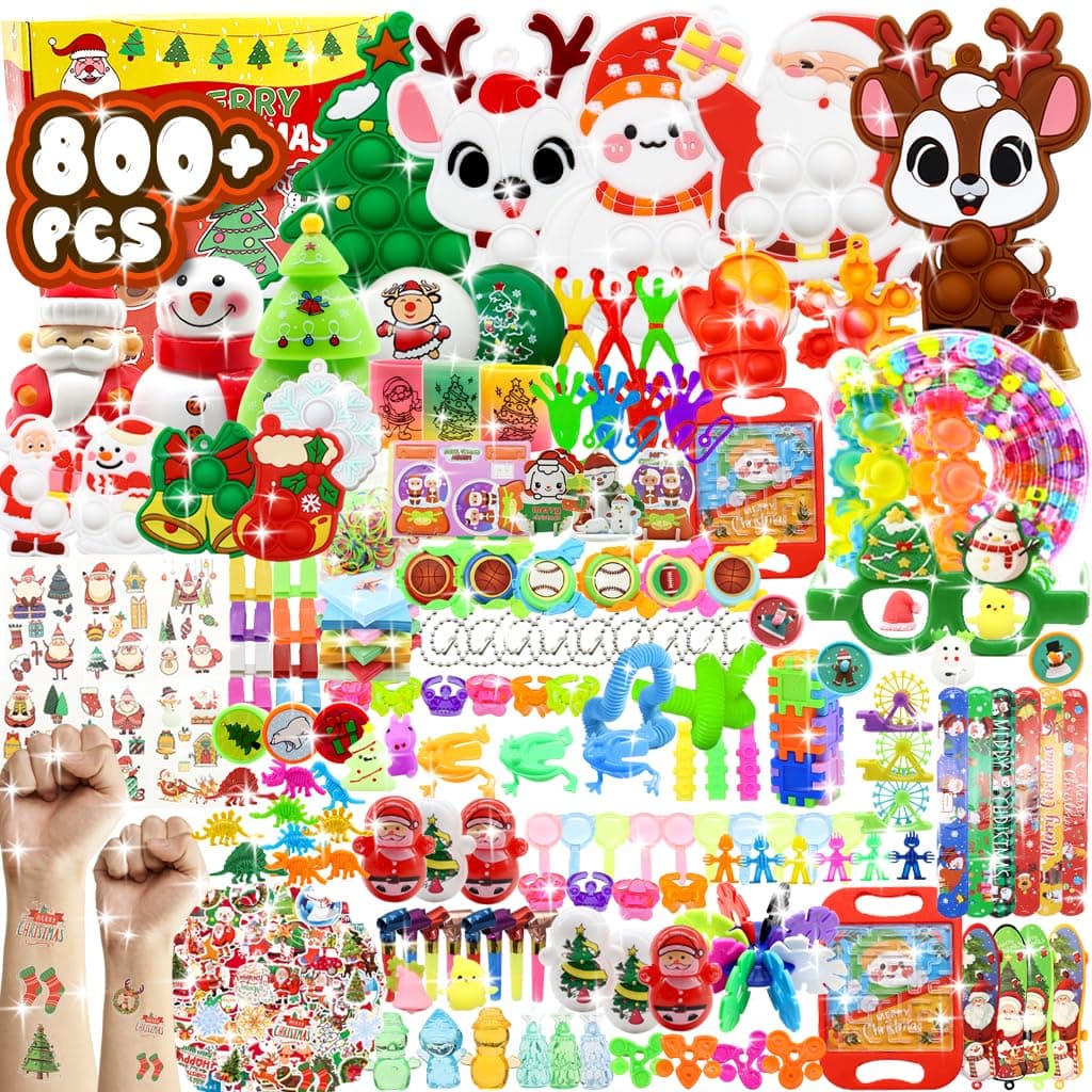 1000pcs Party Favors Goodie Bags for Kids, Fidget Toys Pack, Stocking Pinata Stuffers, Birthday Gifts, Classroom Prize, Treasure Box, Carnival Prizes, Easter Eggs Fillers — view 11