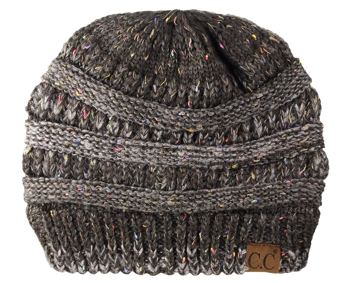 Warm Chunky Soft Stretch Cable Knit Beanie Skully — view 107