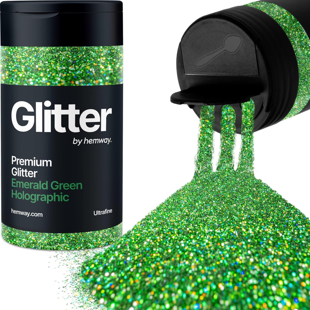 Light Rose Gold Glitter Shaker, 130g Ultrafine Glitter, Crafts 1/128" Metallic Flake Light Rose Gold Sequins, Resin & Epoxy Crafts, Decorating, Halloween, Christmas Nail, Face, Hemway — view 161