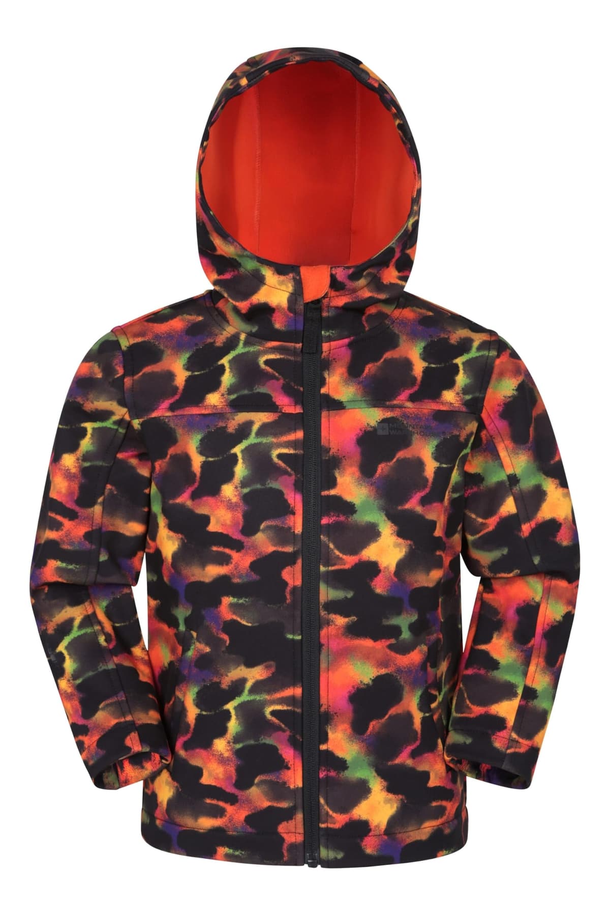 Mountain Warehouse Exodus Kids Softshell Jacket - Breathable, Wind & Water Resistant, Fleece Lined Coat, For Boys & Girls - Best For Sping Summer & Hiking — view 19