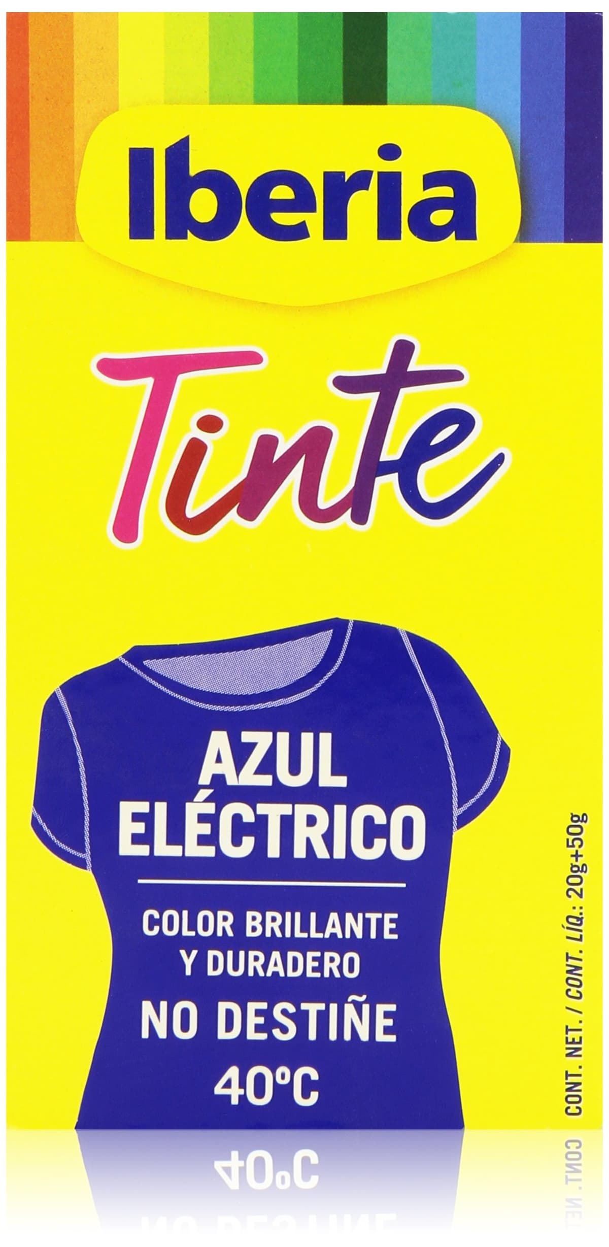 Iberia - Tinte Gris para ropa, 40°C, 70 gr (214113) — view 12