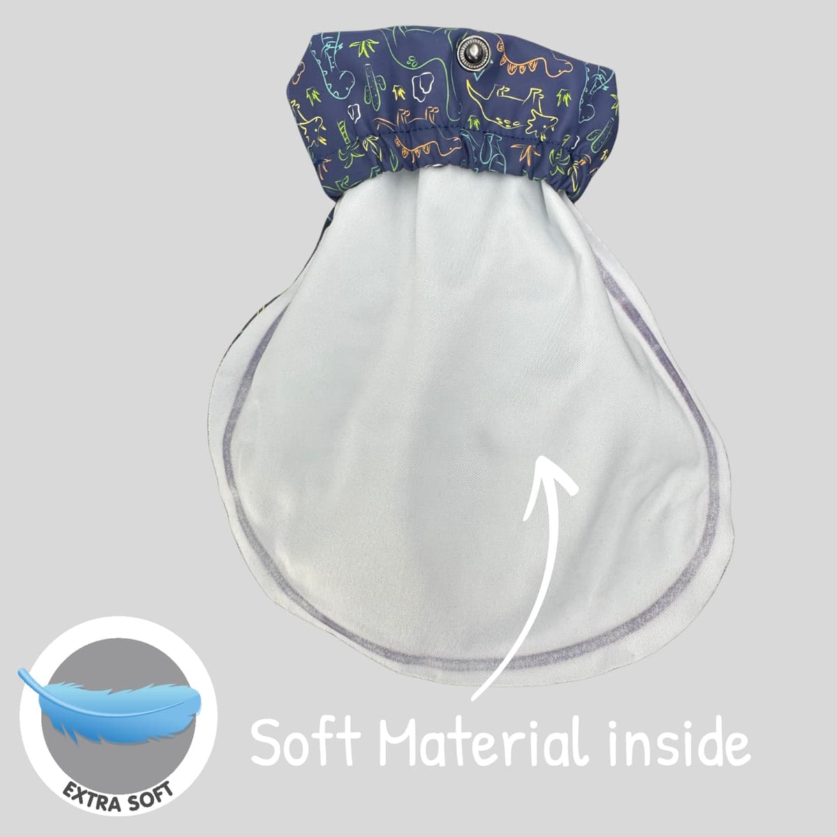 HECKBO Baby rain Booties 3 to 24 Months - Waterproof with Fleece Lining - Different Designs - Outdoor mud Shoes for Babies & Toddlers — view 6
