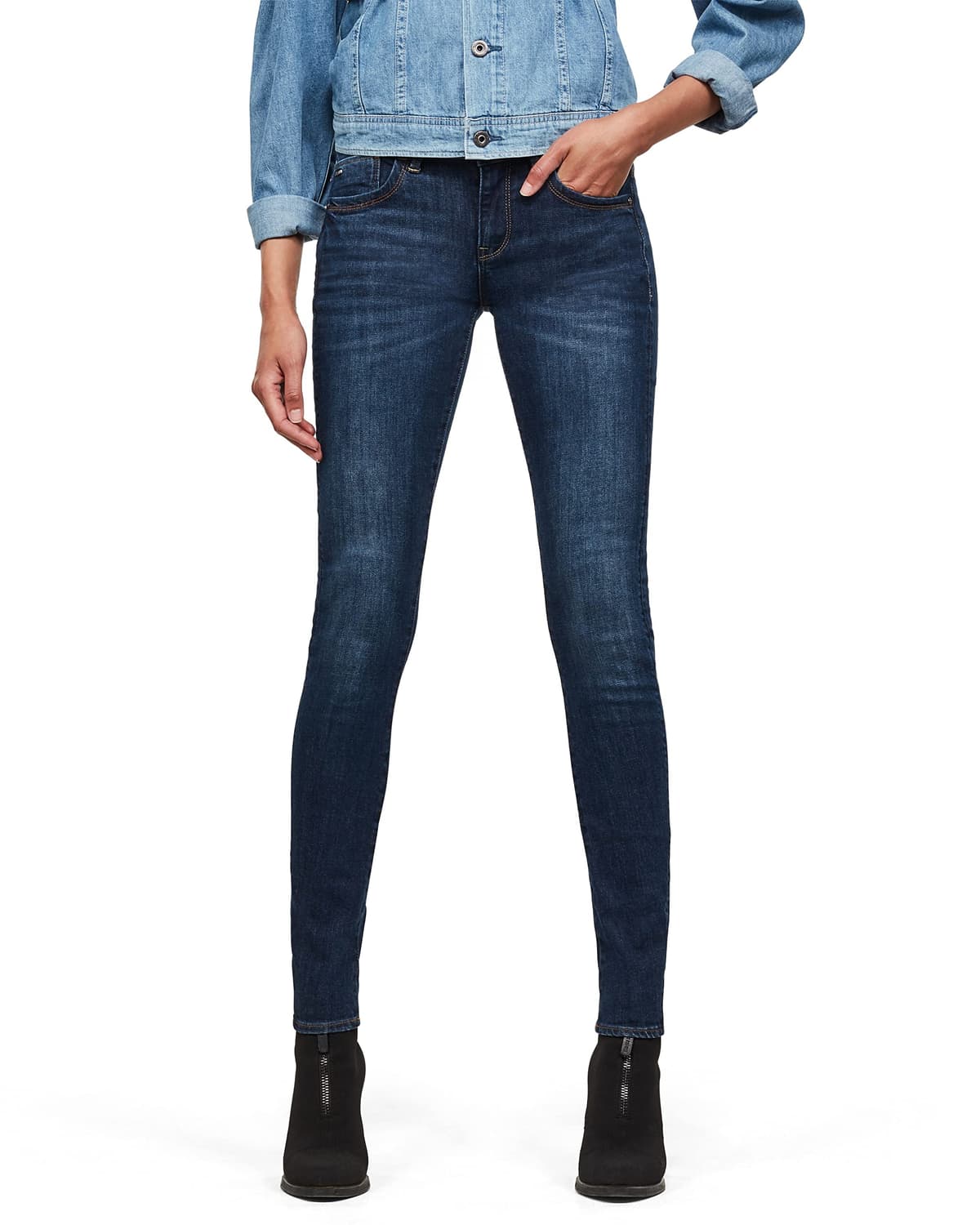 G-Star Lynn Mid Skinny Jeans - Vaqueros Mujer — view 18