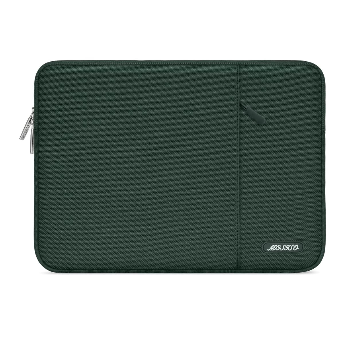 MOSISO Laptop Case 13.3 inch, 13-13.3 inch Laptop Sleeve Compatible with MacBook Air/Pro 13/Pro 14 M5 M4 M3 M2 M1, HP Dell ASUS Lenovo,Polyester Vertical Computer Sleeve Bag with Pocket, Gray — view 69