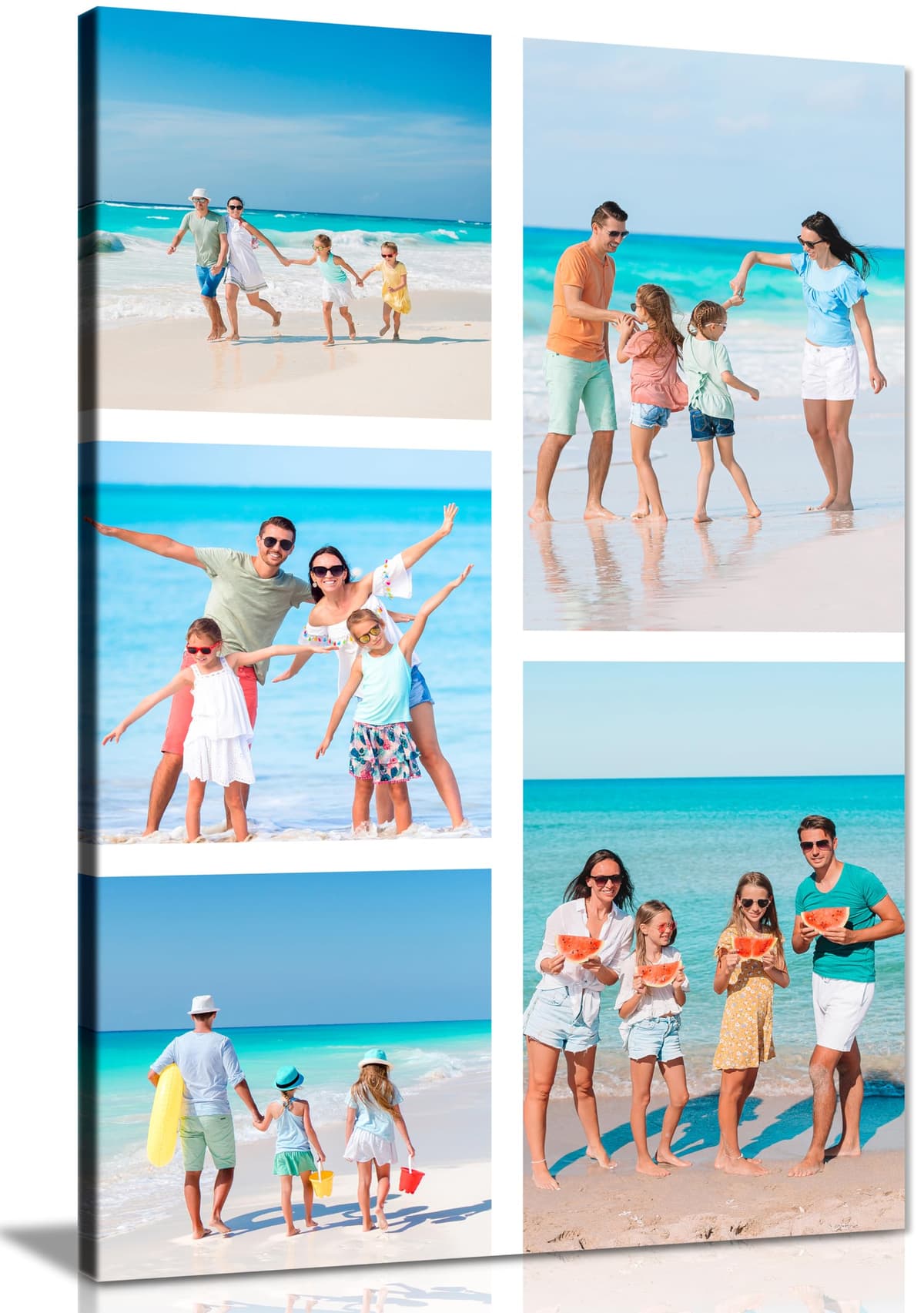 1 Photo Portrait Personalised Canvas Print – Custom Photo Wall Art – Multiple Sizes via “Customise Now” – Custom Printed Gift for Home & Occasions — view 10
