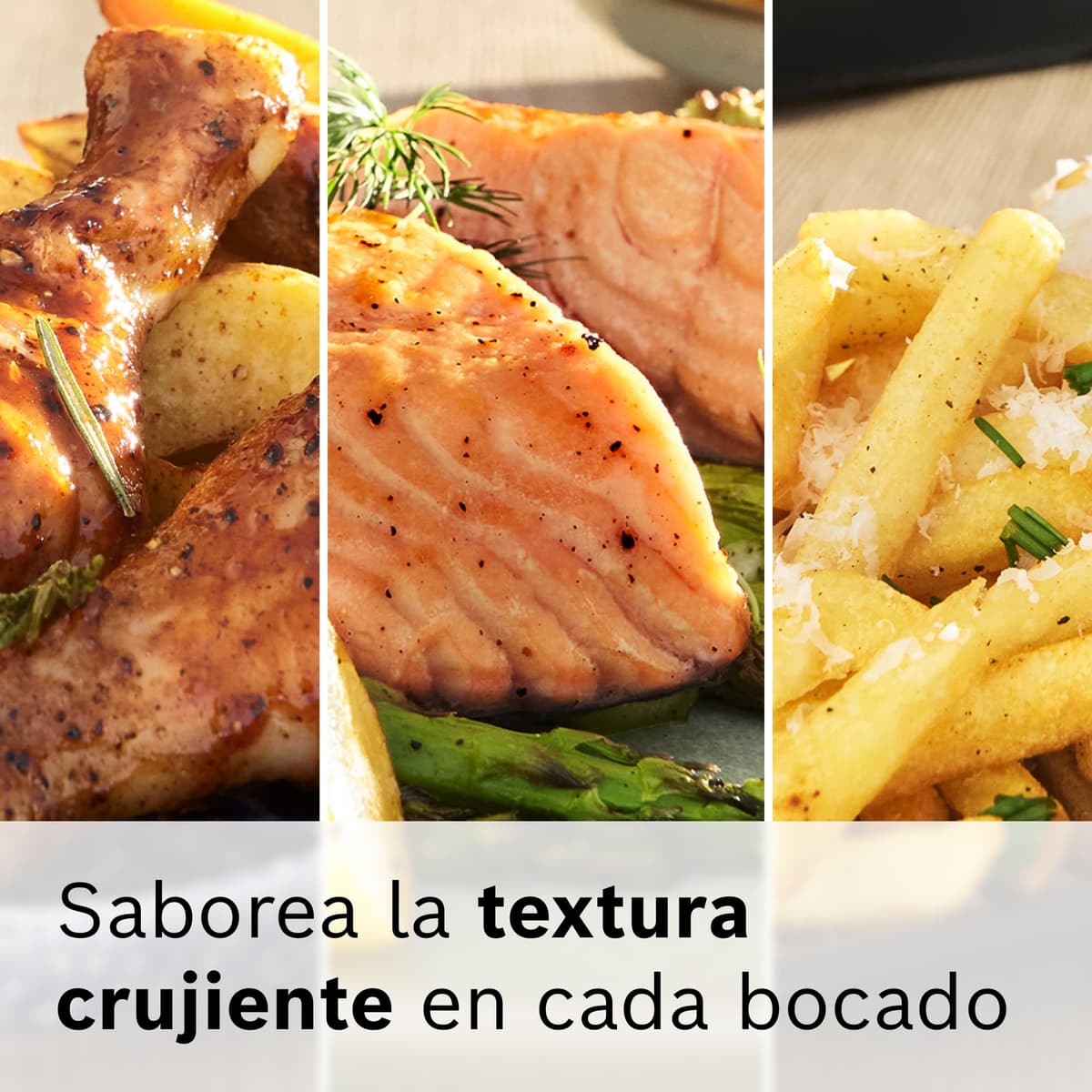 Bosch - Freidora de aire Serie 4 XL, capacidad de 6,1 L, 7 programas. Cocinado más rápido, Negro, MAF462B0, Air Fryer — view 5