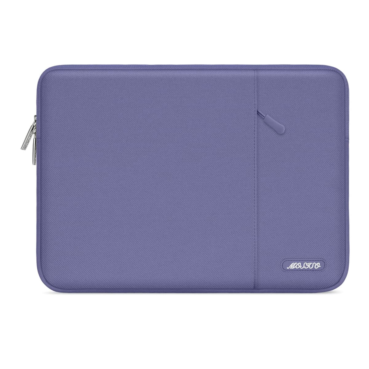 MOSISO Laptop Case 13.3 inch, 13-13.3 inch Laptop Sleeve Compatible with MacBook Air/Pro 13/Pro 14 M5 M4 M3 M2 M1, HP Dell ASUS Lenovo,Polyester Vertical Computer Sleeve Bag with Pocket, Gray — view 29