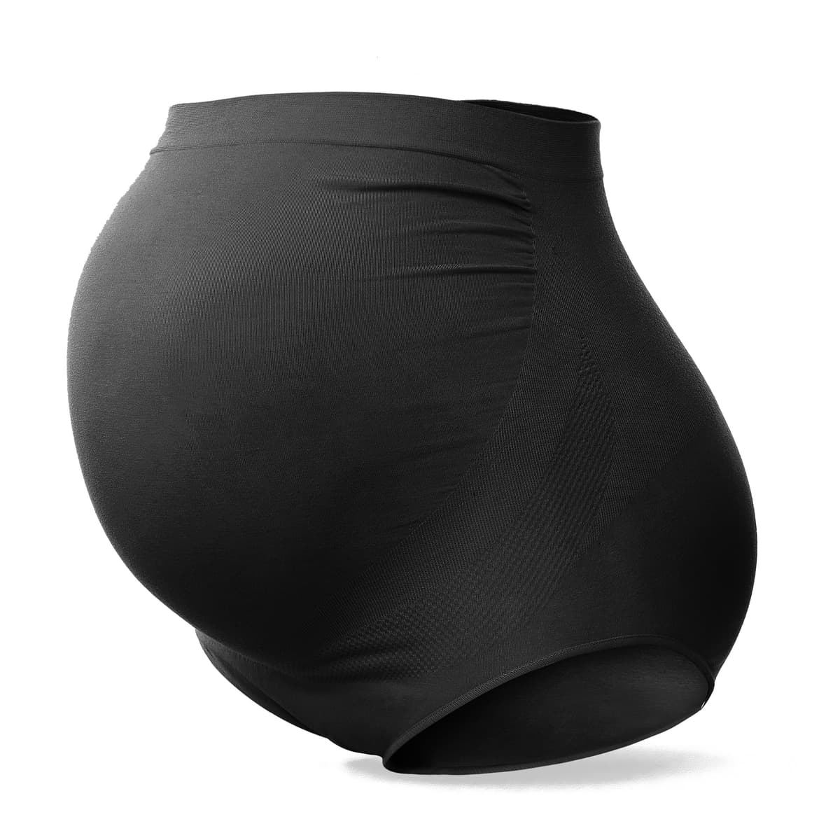 SUNNYBUY Women's Maternity High Waist Underwear Pregnancy Seamless Soft Hipster Panties Over Bump — view 9