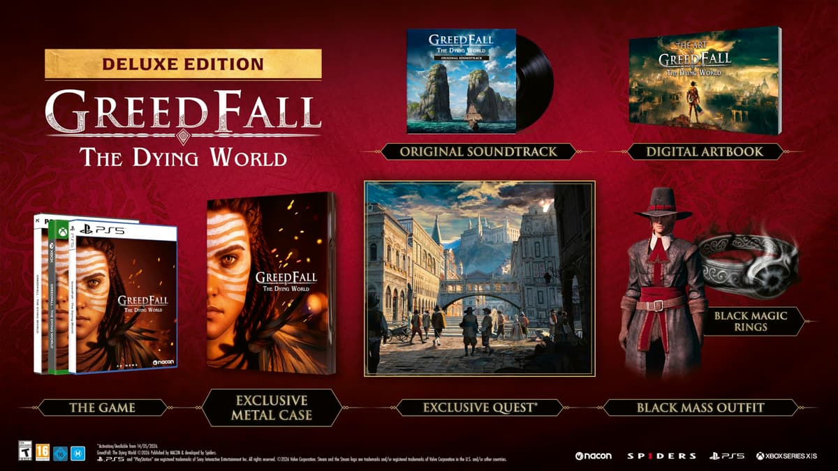 Greedfall: The Dying World - Deluxe Edition (Xbox Series X) — view 2
