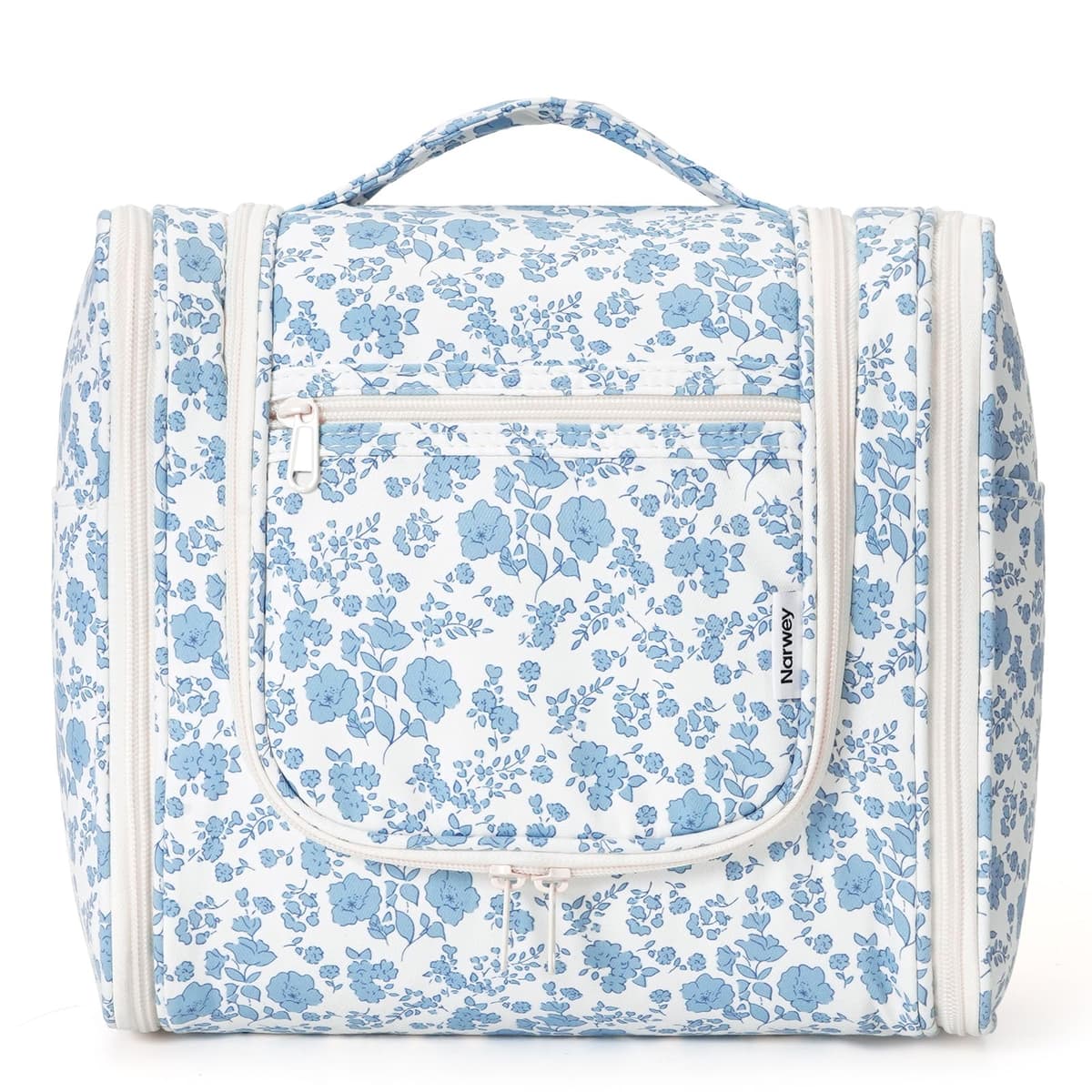 Narwey Neceser Mujer Bolsa de Aseo Colgante, Organizador de Maquillaje Neceser Viaje para Hombre y Mujer Accesorios de Viaje (Negro(Grande)) — view 17