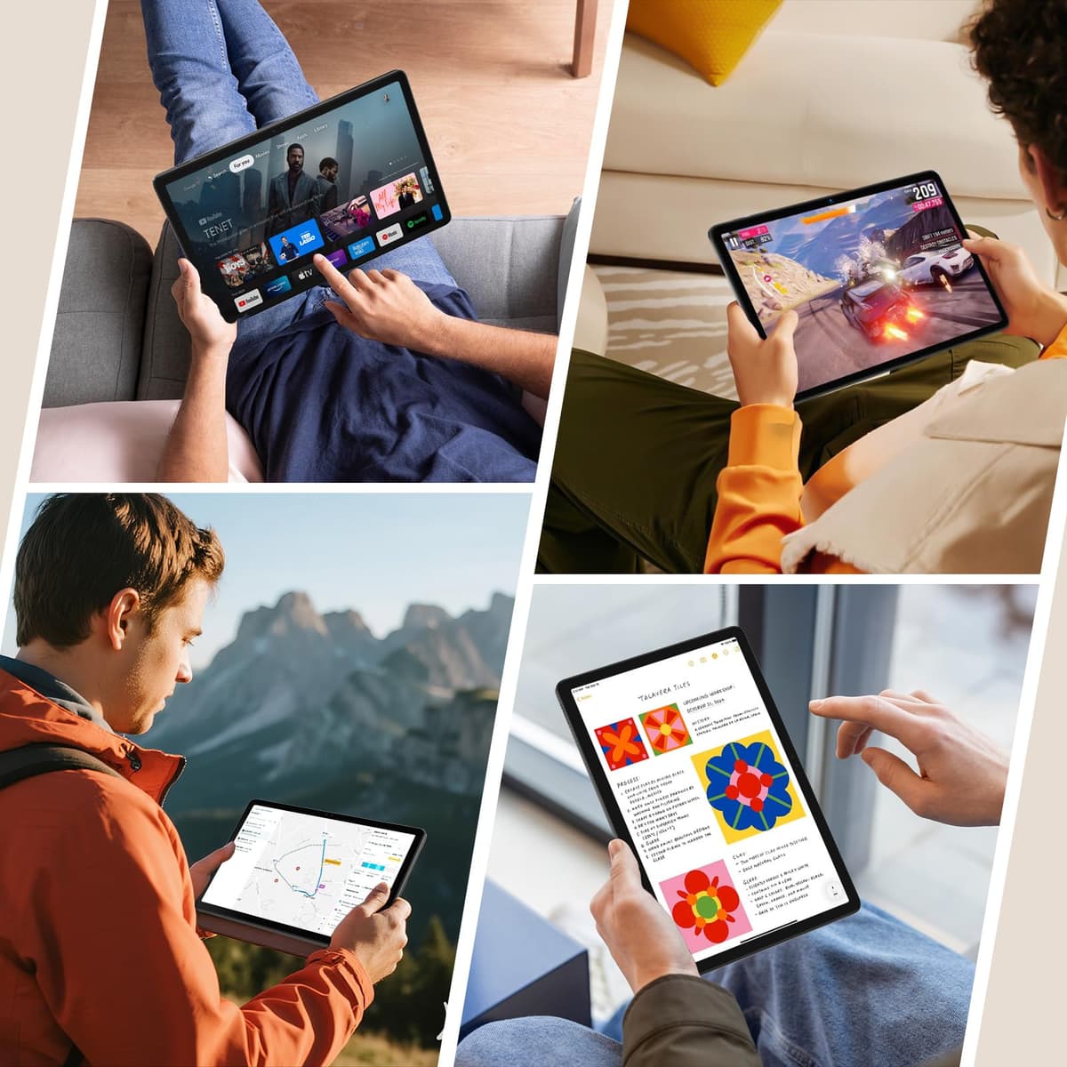 Android 16 Tablet,11 Inch Tablet with 24GB RAM 128GB ROM,Octa-Core T7250 Processor,90Hz Display,8000mAh Battery with Fast Charging & OTG Reverse Charge,Gemini AI Tablets,Smart Camera,4-Year Warranty — view 9