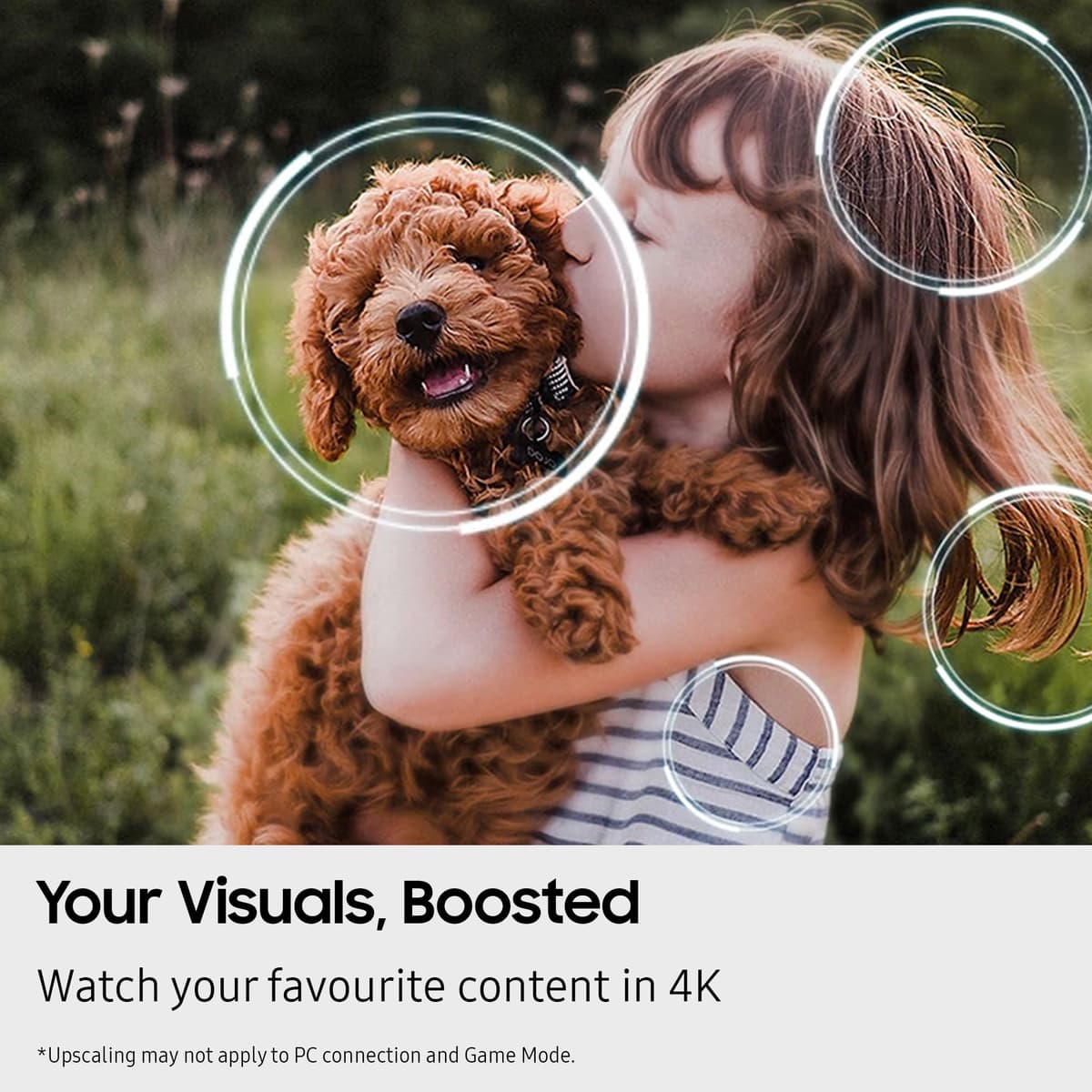 Samsung Crystal UHD 50" U7000F, Crystal Processor 4k, 4k Upscaling, Object Tracking Sound Lite, One UI Tizen, Smart TV, 2025 — view 4