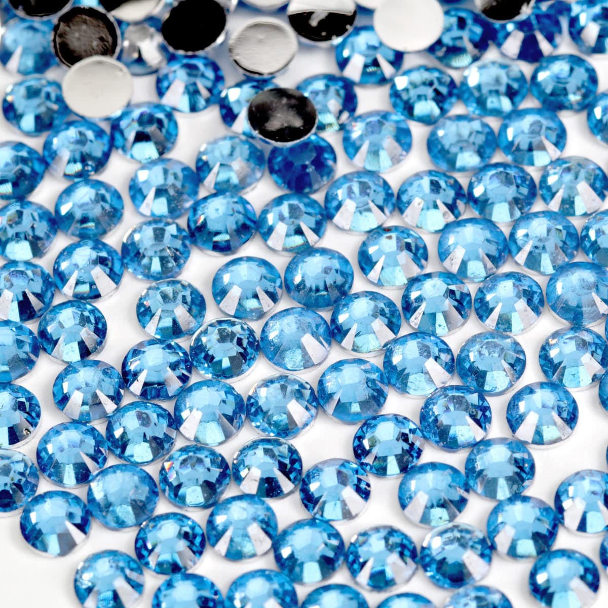 1000pcs 4mm Flat Back Non-Stick Rhinestone Crystal Diamantes Nail Art & Craft Scrapbooking Embellishments 90 Available Colours (4mm, AB Clear #A13) — view 14