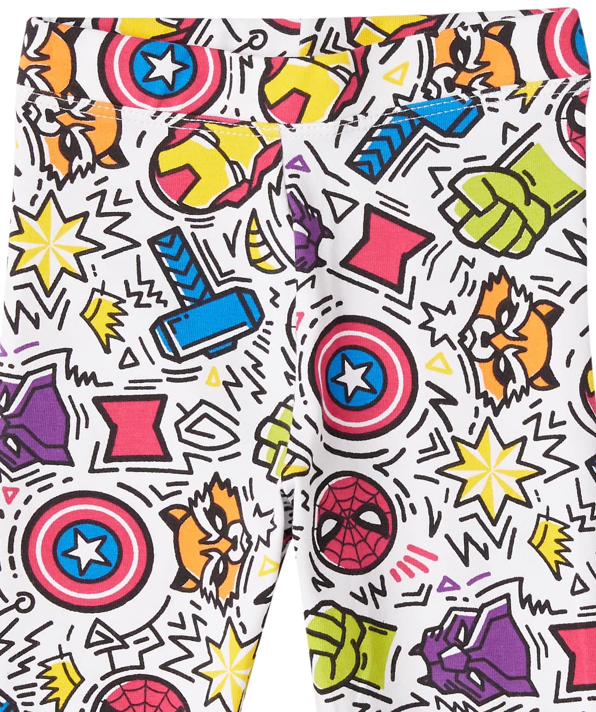 Amazon Essentials Disney | Marvel | Star Wars | Frozen | Princess Girls and Toddlers' Leggings, Multipacks — view 4