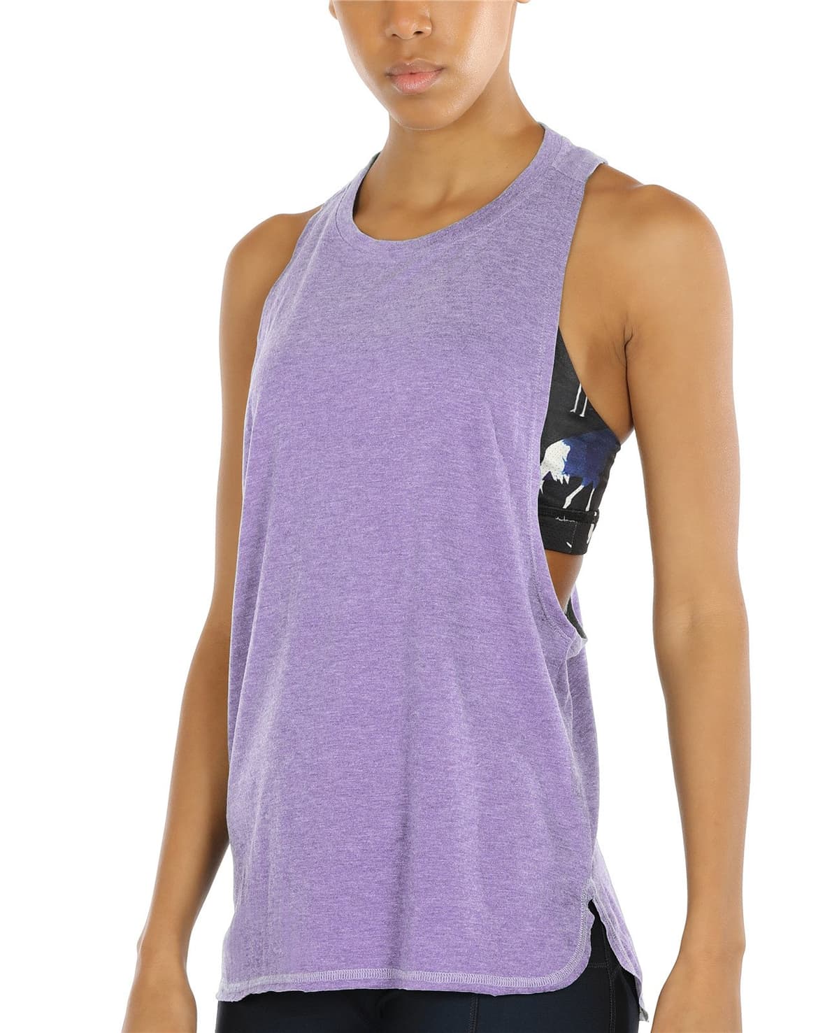 icyzone Sueltas y Ocio Camiseta de Fitness Deportiva de Tirantes para Mujer, Pack de 3 — view 9