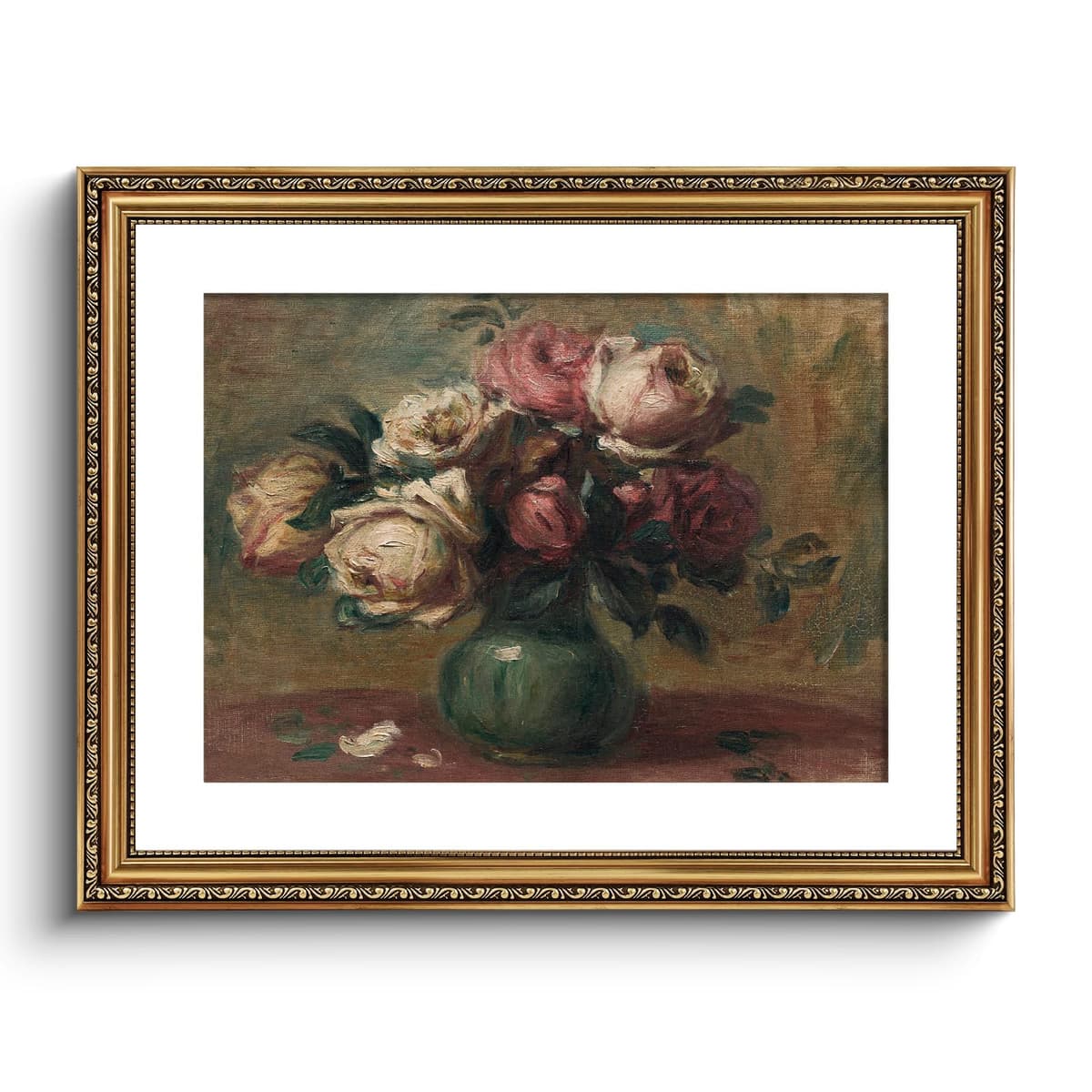 VIYYIEA Gold Framed Wall Art Canvas Print Home Decor Vintage Swan Decoration Grace Swan Art Painting Pictures Rustic Bathroom Wall Decor Animal Farmhouse Artwork for Living Room Bedroom Office 11x14in — view 33