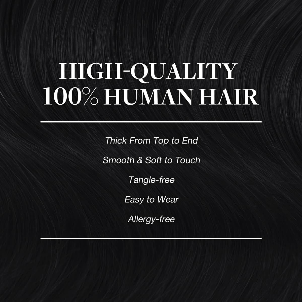 GOO GOO Clip in Hair Extensions Human Hair, 18inch 150g 9Pcs, #2 Dark Brown, Hair extensions for women, Human Hair Extensions Clip in — view 264
