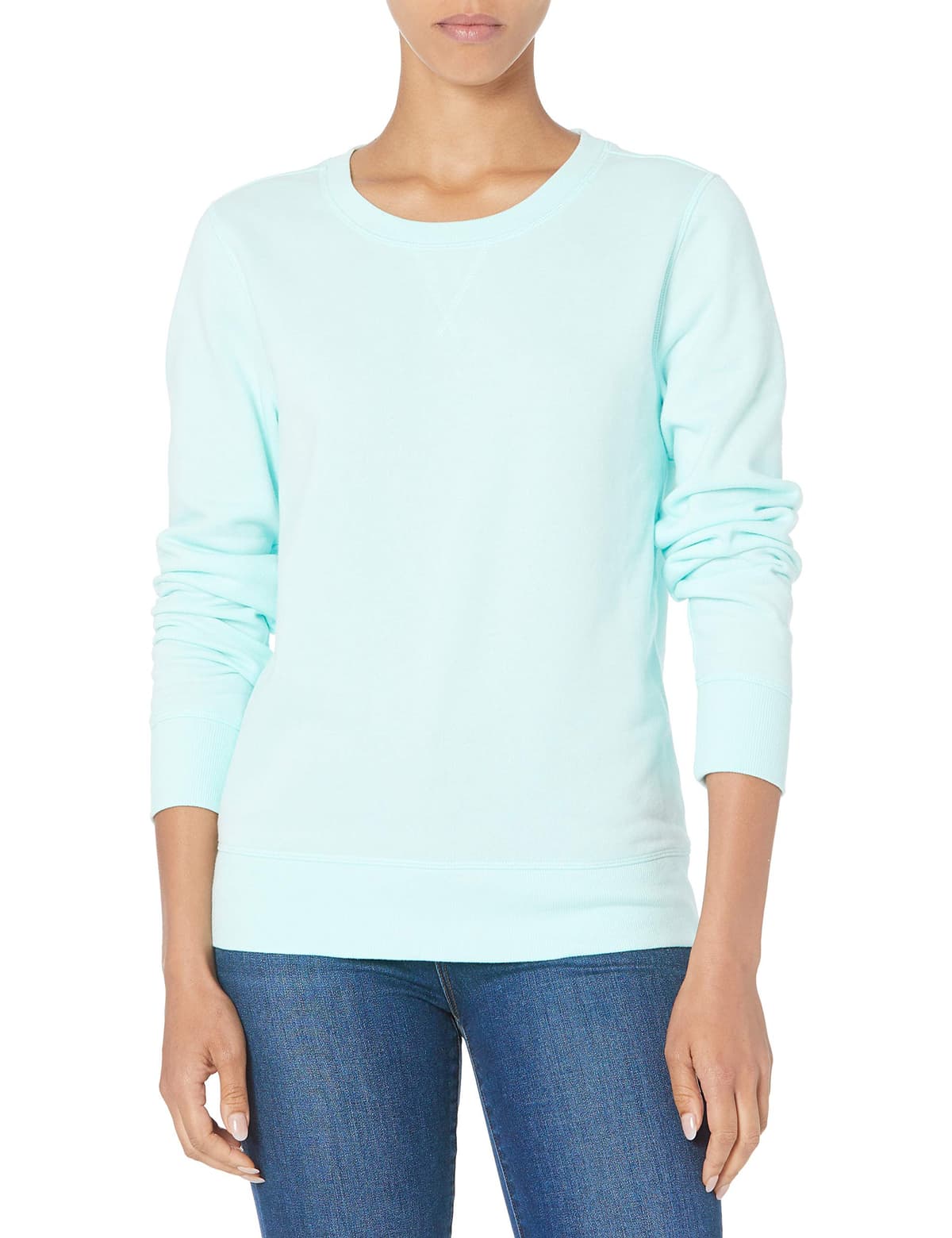 Amazon Essentials Mujer Sudadera con Cuello Redondo de Forro Polar (Disponible en Tallas Grandes) — view 81