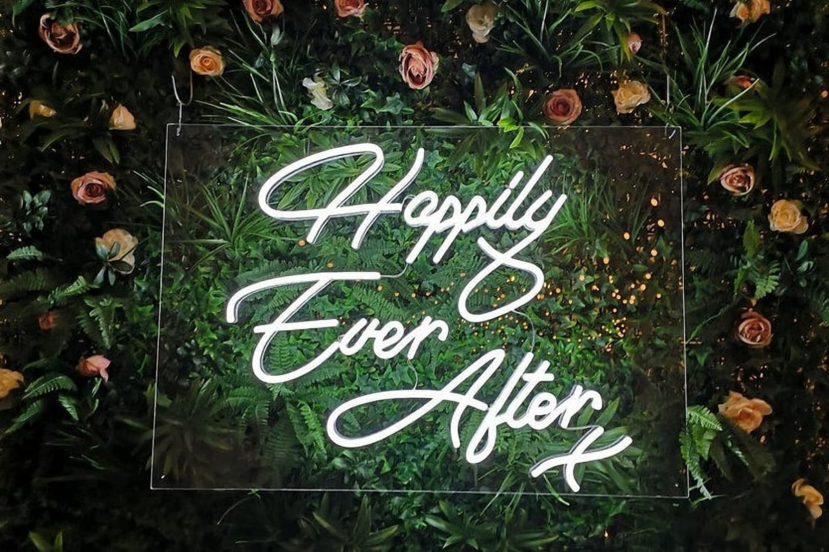 LED Neon Sign Night Light for Wall Party Décor Bedroom Room Bar Wedding Home Birthday Art Decoration Christmas with USB Chain Light modulator 5v — view 5