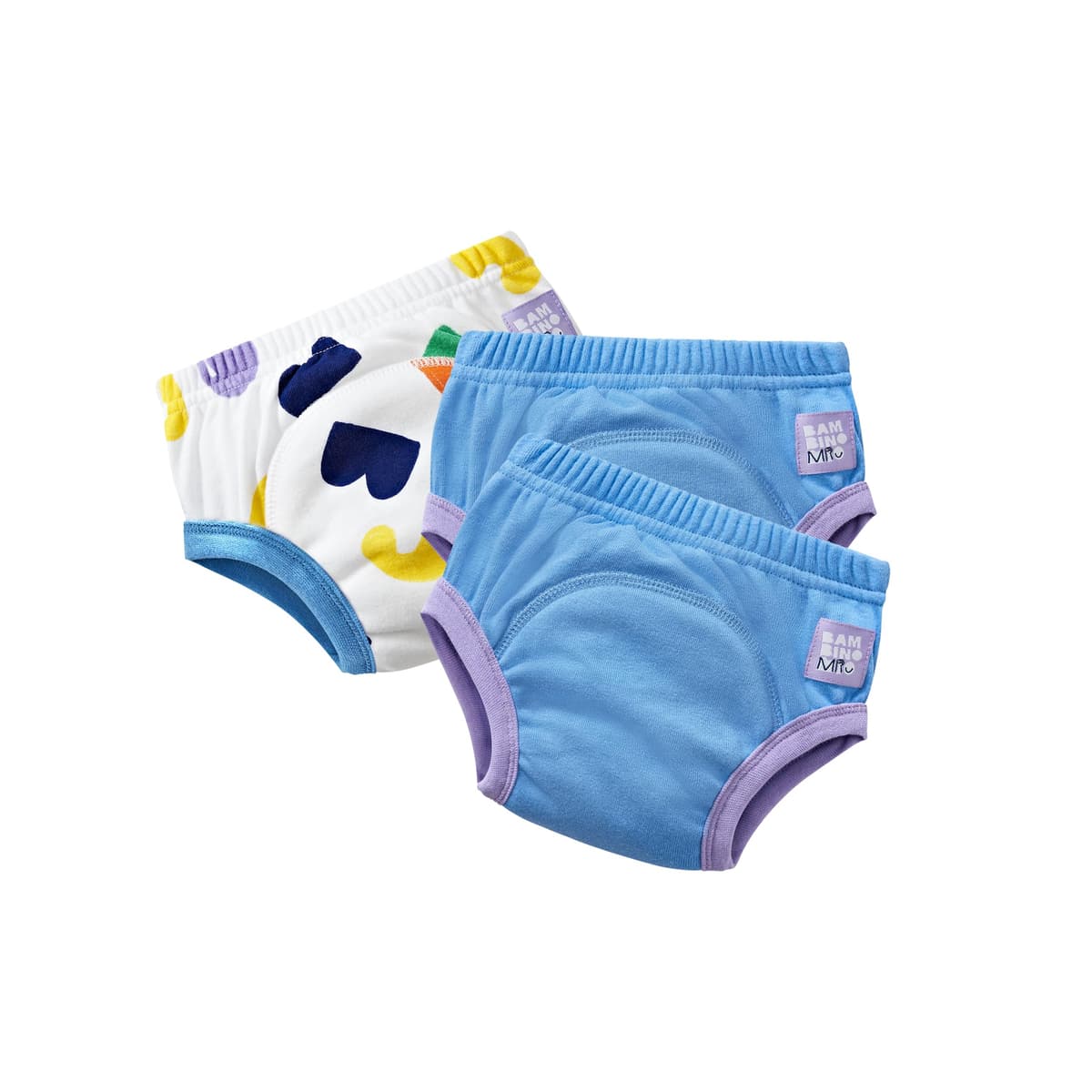 Bambino Mio British Brand (3 Pack) Training Pants for Toddlers Reusable Cloth Potty Pants Training Underwear, 2-3 Years, Boys Space Dinosaurs, Baby and Toddler, Boys and Girls with Cross-Stitch — view 2