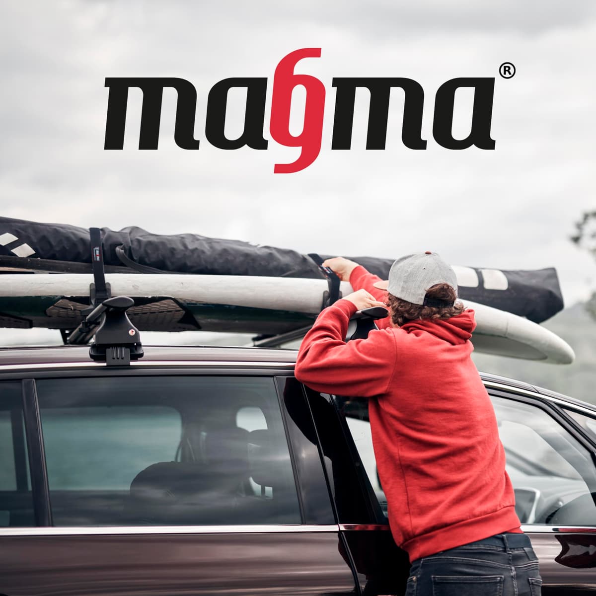MAGMA Pack 2 Cinchas de Amarre de 3m | Correas para Baca Coche y Portabicicletas. Surf, Bici, Kayak, Moto | Hebilla -Trinquete con Protección de Goma para no rayar | Carga Segura - SWL: 250kgf Negro — view 8
