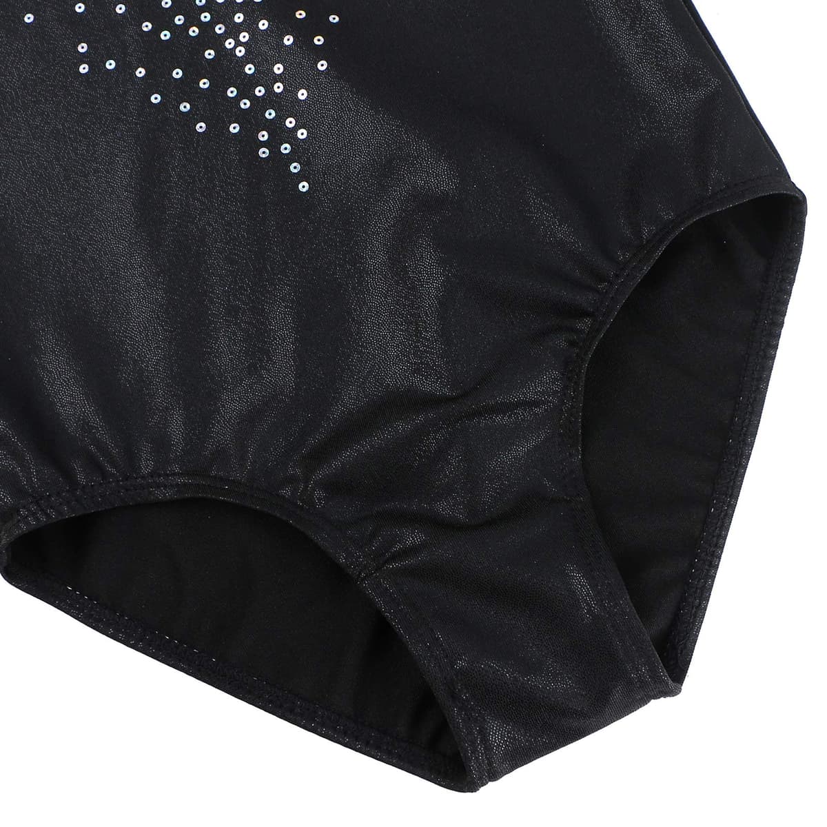 Niña Maillots de Gimnasia Mangas Largas con Lentejuelas en Tul — view 31