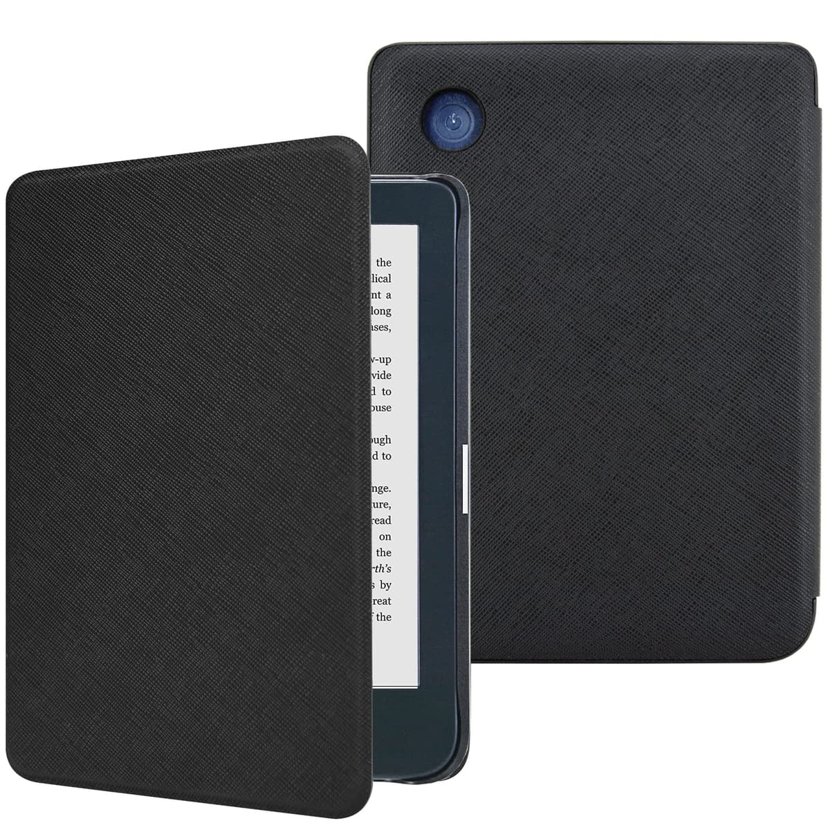 DMluna Funda para Kobo Clara Colour/BW/ 2E, Tolino Shine Colour/Shine 5/4, Cubierta de Cuero PU Premium, Auto Sleep/Wake, Delgada y Ligera, Ajuste Preciso, Verde Agave — view 11