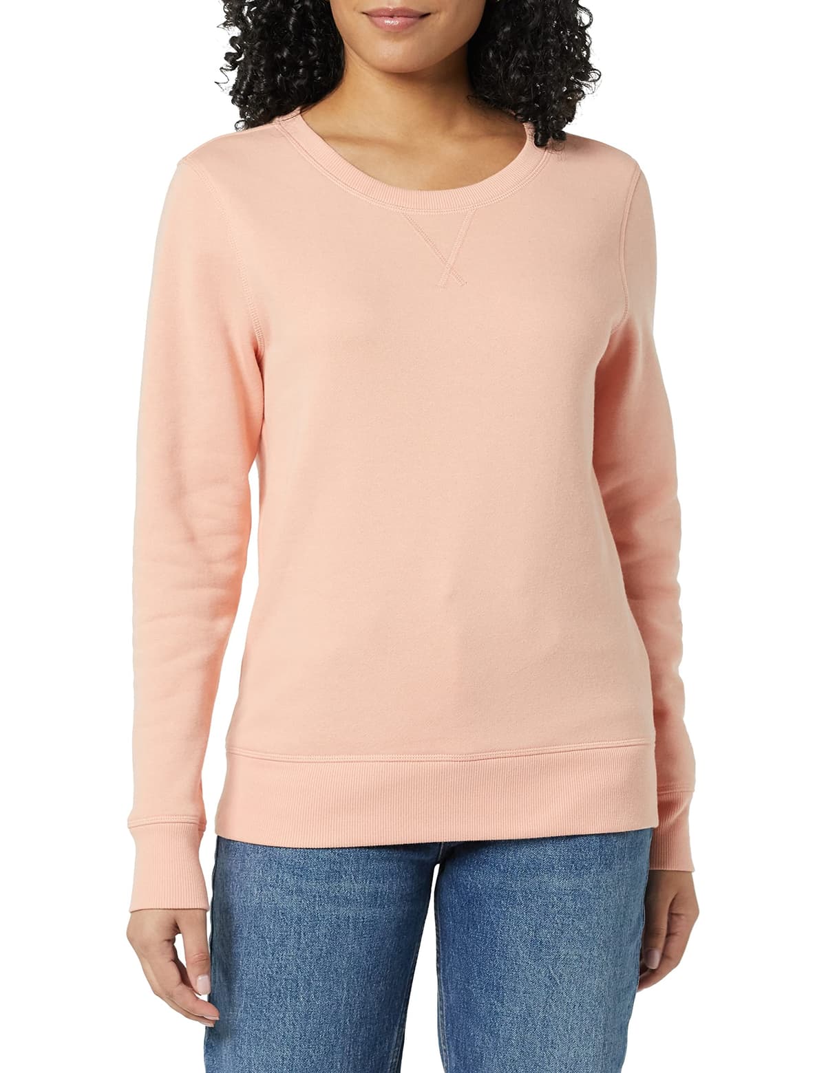 Amazon Essentials Mujer Sudadera con Cuello Redondo de Forro Polar (Disponible en Tallas Grandes) — view 180