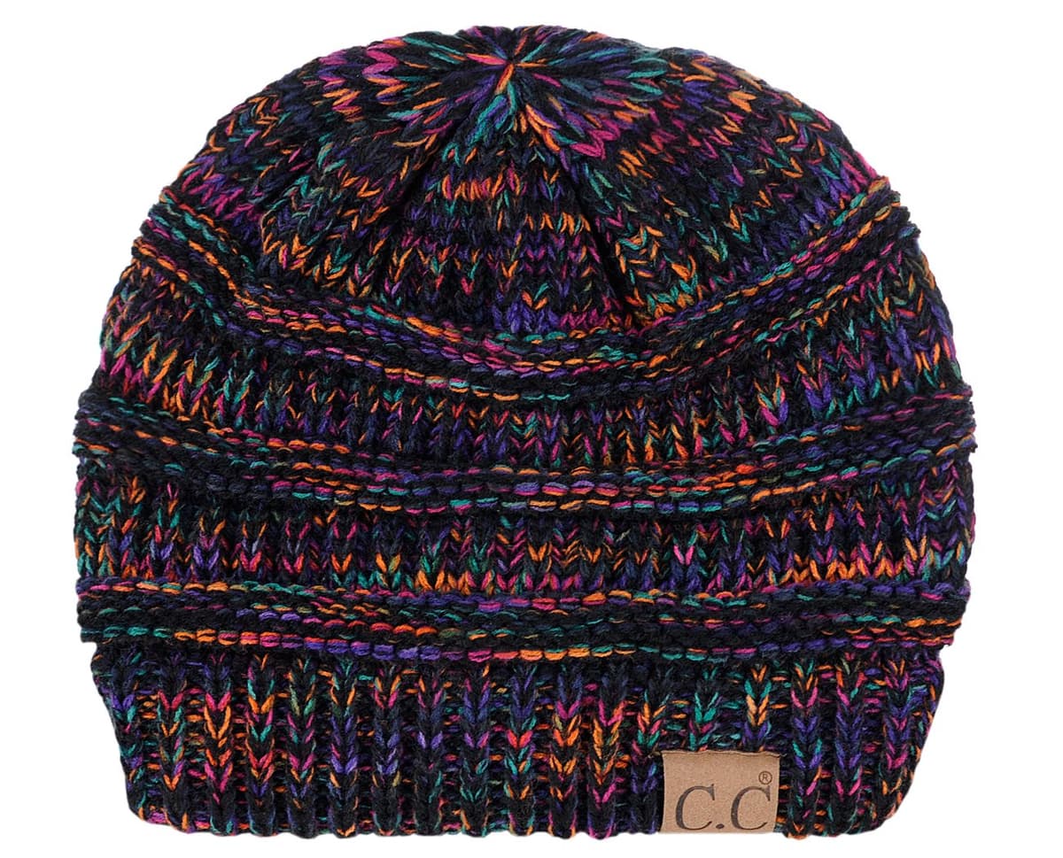 Warm Chunky Soft Stretch Cable Knit Beanie Skully — view 120