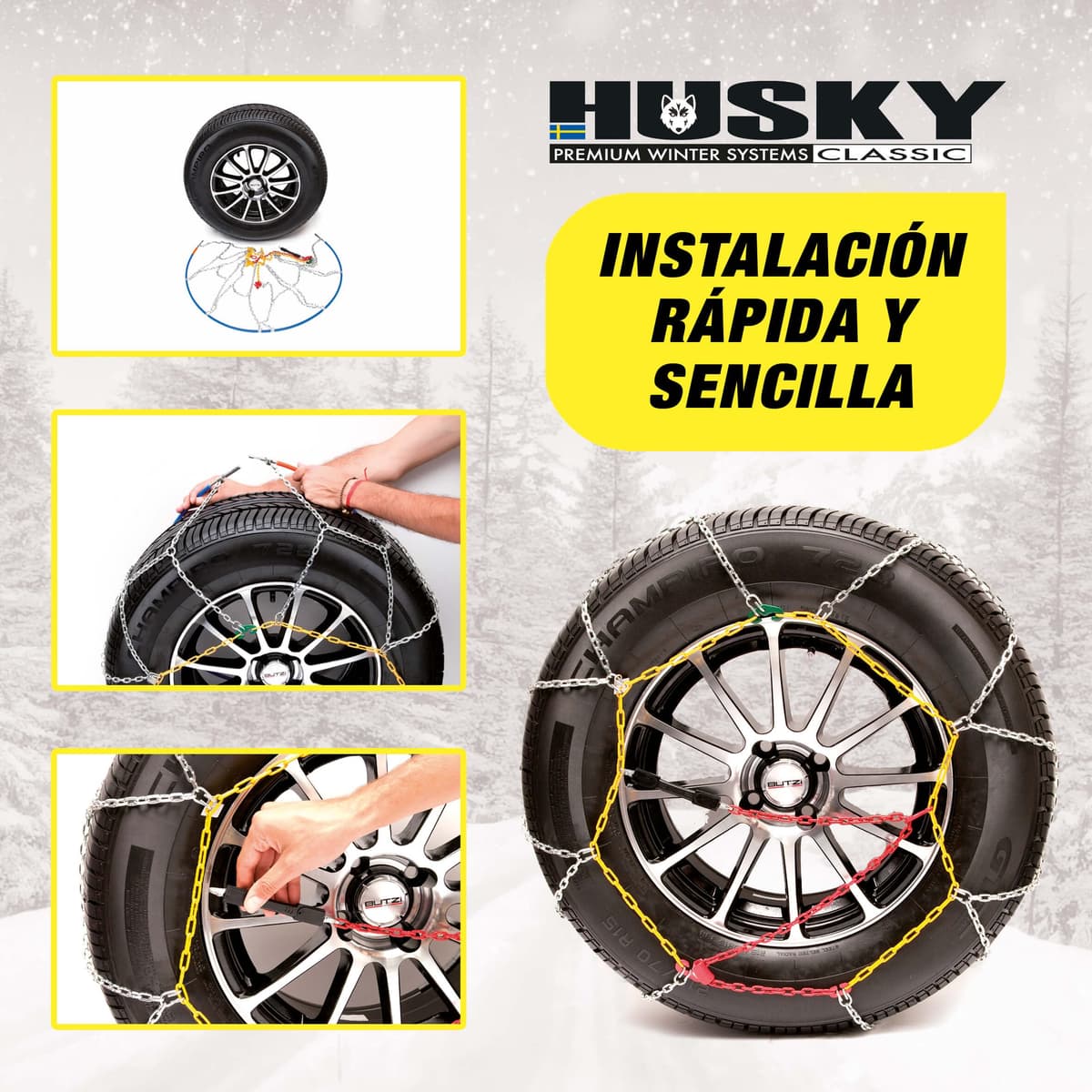 S SUMEX Husad20 Cadenas De Nieve "Husky Advance" 9 mm. O - Normal. Kn20 — view 4