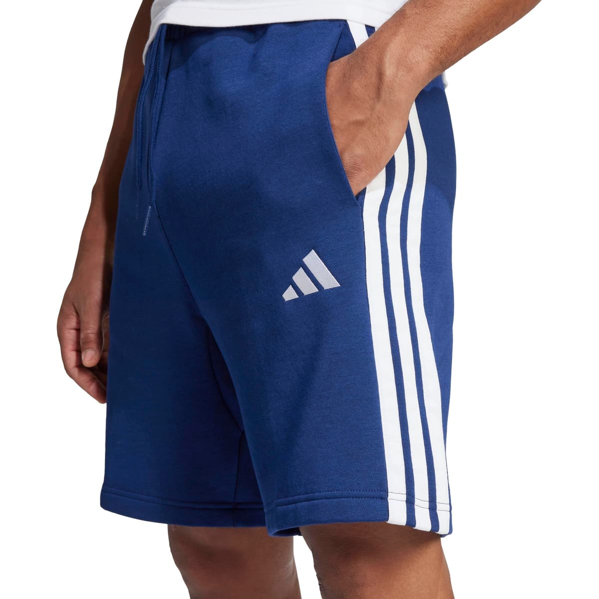 adidas Essential Three Stripes Fleece Short - Pantalones Cortos Hombre — view 4