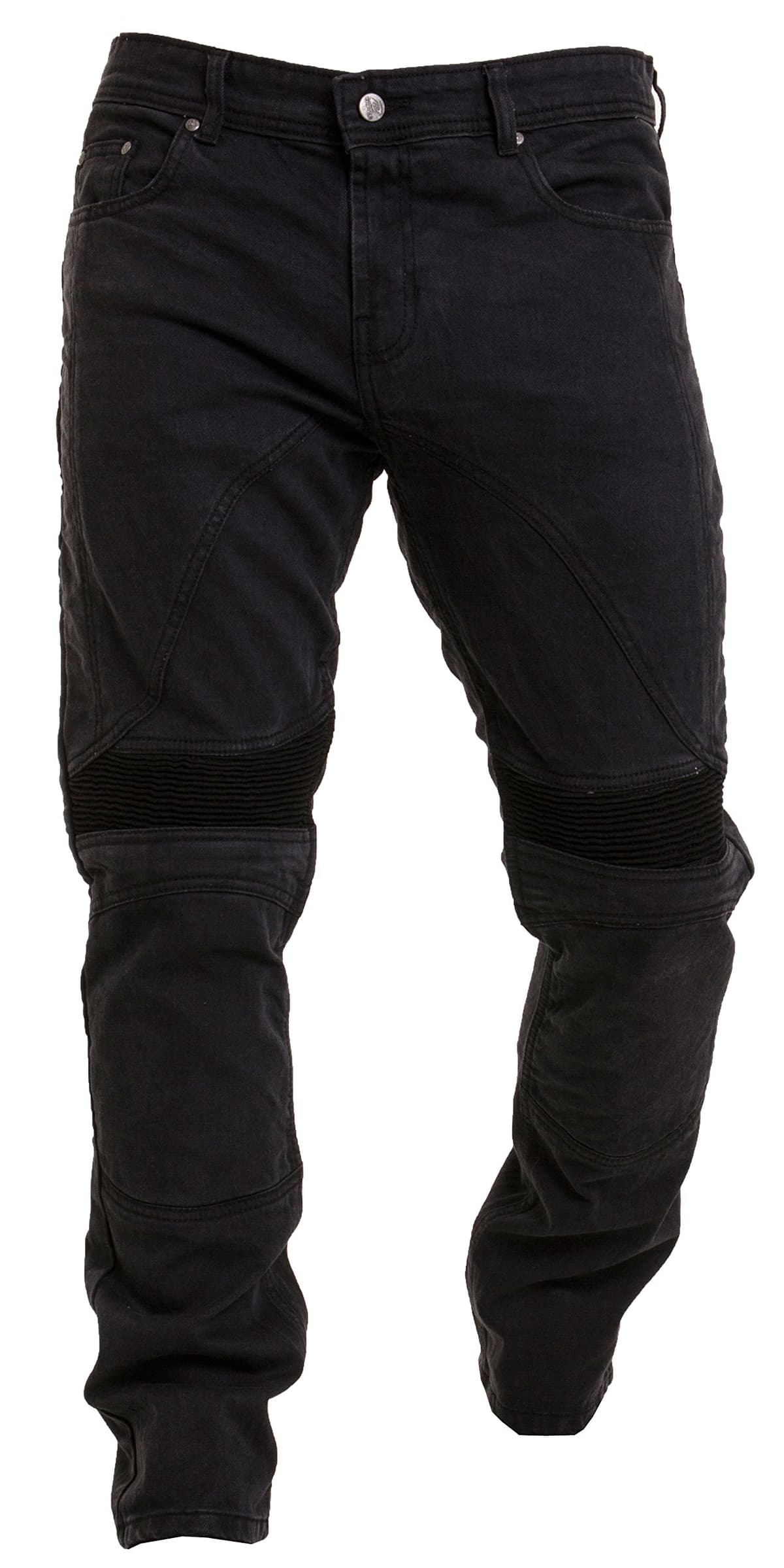 Men's Motorcycle Jeans Aramid Protective Linning Motorbike Denim Jeans Riding Pants with Removable Armour Biker Trousers for Men — view 11