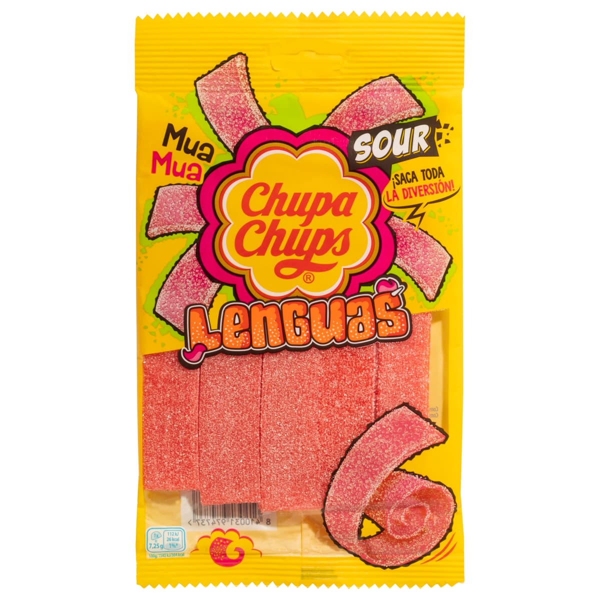 Chupa Chups Gominolas Lenguas de Fresa Ácida, 145g — view 3