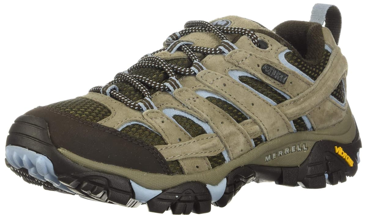 Merrell Women's Moab 2 Wp Hiking Shoe, Granite, 9 W US — view 2