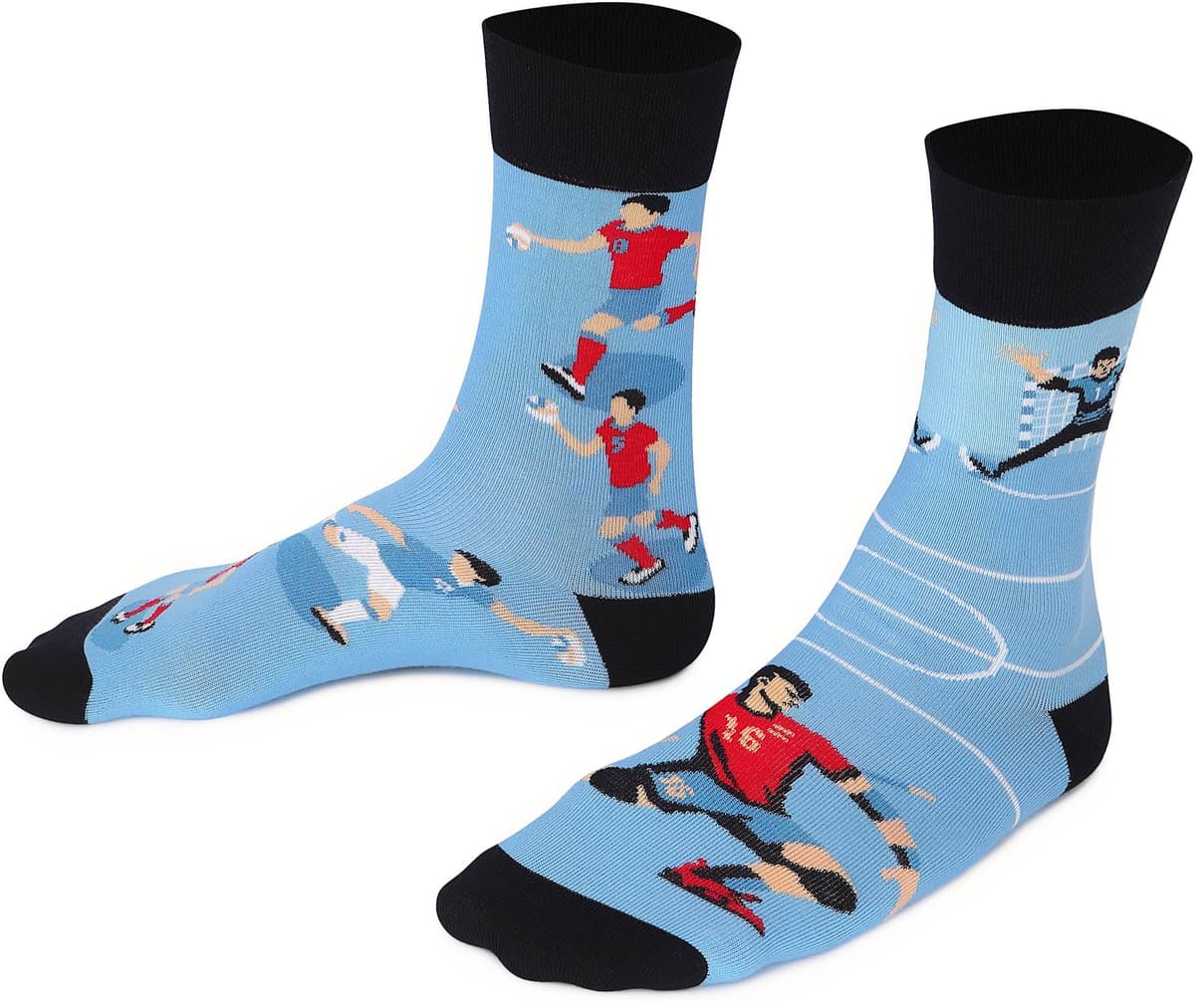 Todo Calcetines Divertidos Hombre y Mujer, Calcetines Fantasia con Motivo, de Colores — view 4