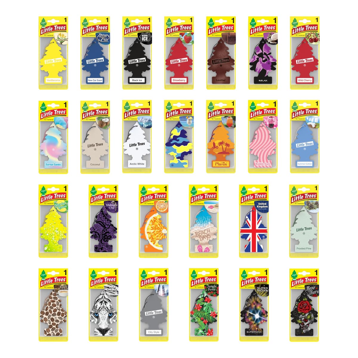 Little Trees Air Freshener Tree MTR0004 Black Ice Fragrance For Car Home Boat Caravan - Single Pack — view 4