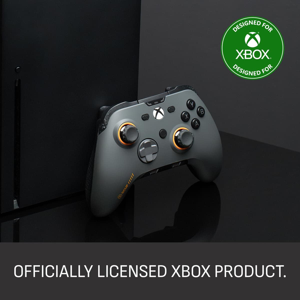 SCUF VALOR PRO Wired Performance Xbox Controller – Customisable Back Paddles, Instant Triggers, Hall Effect Thumbsticks, Audio Controls, Xbox Series X|S, Xbox One, Windows PC – Steel Grey — view 7